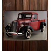 Металлическая табличка Ford Deluxe Pickup (77)